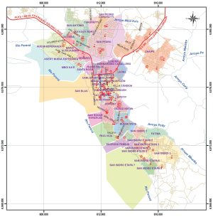 Plano de la ciudad de Encarnación