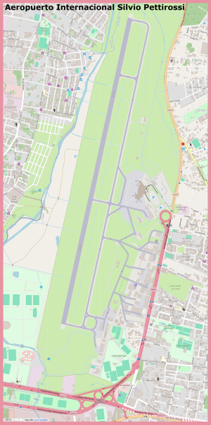 Plano del Aeropuerto Internacional Silvio Pettirossi