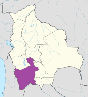 &iquest;D&oacute;nde se encuentra el departamento de Potos&iacute;?