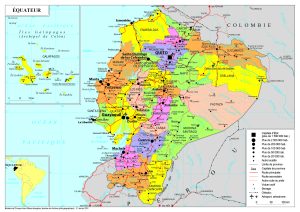 Mapa del Ecuador