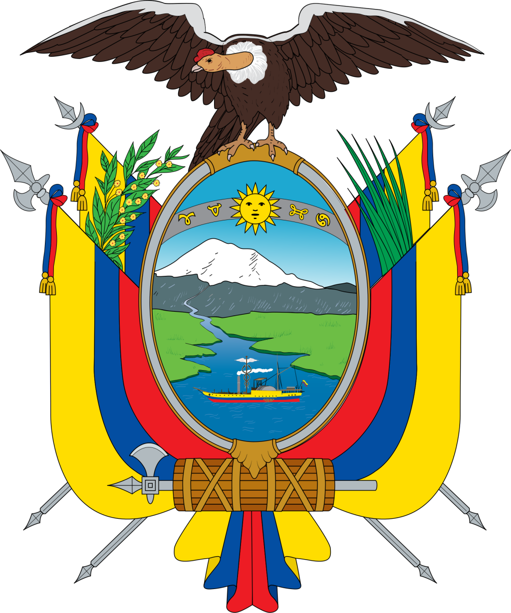 Escudo del Ecuador.