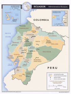 Provincias del Ecuador.