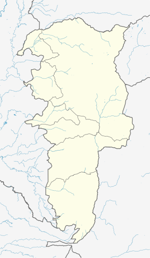 Mapa mudo de la provincia de Bol&iacute;var (Ecuador)