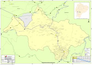 Mapa de carreteras de la provincia del Ca&ntilde;ar