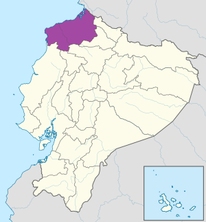 &iquest;D&oacute;nde se encuentra la provincia de Esmeraldas?