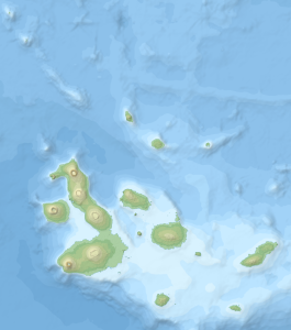 Mapa físico en blanco de la provincia de Galápagos. Mapa físico en blanco de la provincia de Galápagos.