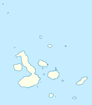 Mapa mudo de la provincia de Gal&aacute;pagos