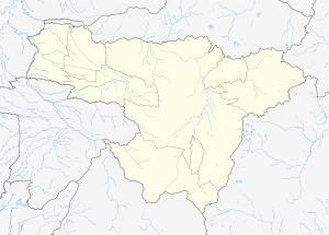 Mapa mudo de la provincia de Pichincha