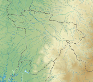 Mapa f&iacute;sico en blanco de la provincia de Santo Domingo de los Ts&aacute;chilas.