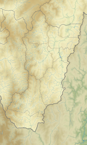 Mapa f&iacute;sico en blanco de la provincia de Zamora Chinchipe.