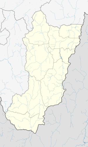 Mapa mudo de la provincia de Zamora Chinchipe