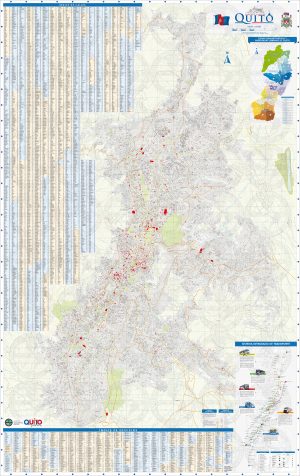 Plano de la ciudad de Quito
