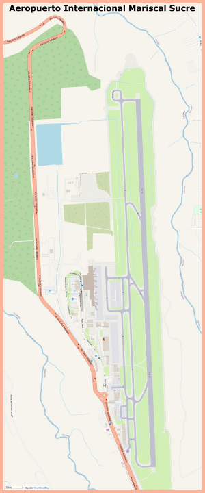Plano del Aeropuerto Internacional Mariscal Sucre