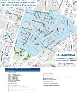 Atractivos tur&iacute;sticos de La Mariscal en Quito