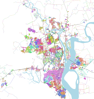 Mapa mudo de la ciudad de Guayaquil
