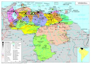 Mapa de Venezuela