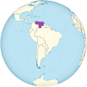&iquest;D&oacute;nde se encuentra Venezuela?