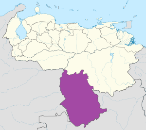 &iquest;D&oacute;nde se encuentra el estado Amazonas?