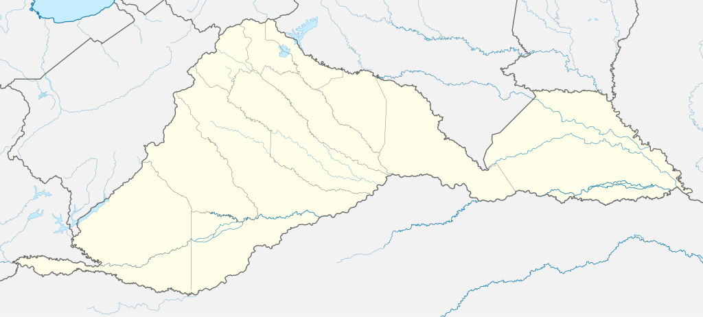 Mapa mudo del estado Barinas.