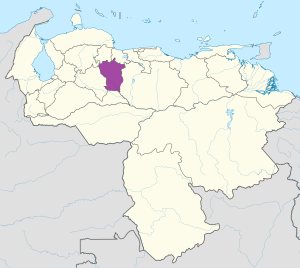 &iquest;D&oacute;nde se encuentra el estado Cojedes?