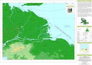Topograf&iacute;a del estado Delta Amacuro.