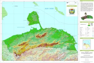 Topograf&iacute;a del estado Falc&oacute;n.