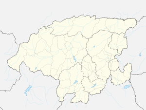 Mapa mudo del estado Lara