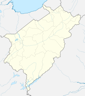 Mapa mudo del estado M&eacute;rida