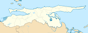 Mapa mudo del estado Sucre (Venezuela)