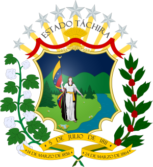 Escudo del estado T&aacute;chira