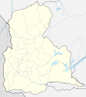 Mapa mudo del estado T&aacute;chira
