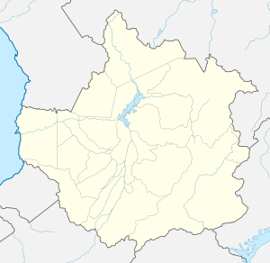 Mapa mudo del estado Trujillo