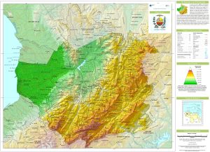 Topograf&iacute;a del estado Trujillo.