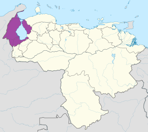&iquest;D&oacute;nde se encuentra el estado Zulia?