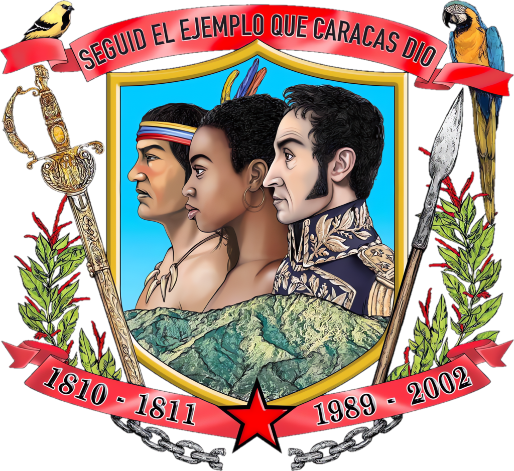 Escudo de la ciudad de Caracas.