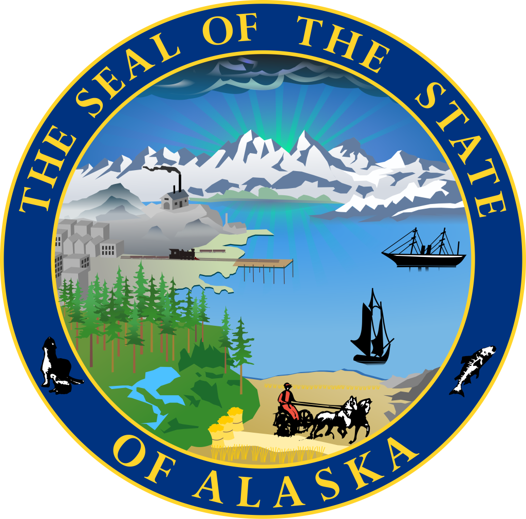 Sello del estado de Alaska.