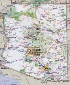 Carreteras de Arizona.
