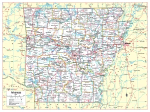 &iquest;Cu&aacute;les son las principales ciudades del estado de Arkansas?