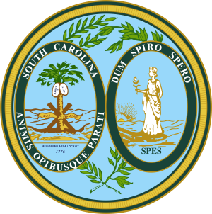 Gran sello del estado de Carolina del Sur