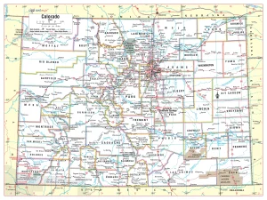 &iquest;Cu&aacute;les son las principales ciudades del estado de Colorado?