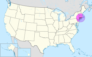&iquest;D&oacute;nde se encuentra el estado de Connecticut?
