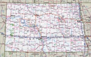 Carreteras de Dakota del Norte.