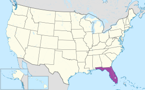&iquest;D&oacute;nde se encuentra el estado de Florida?