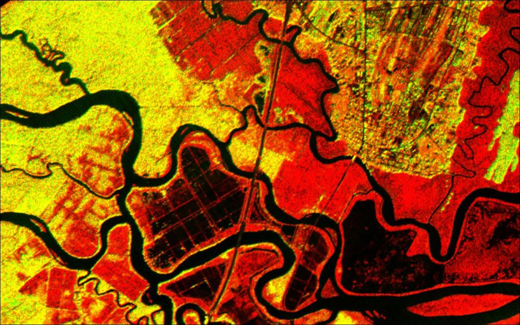 Delta del r&iacute;o Altamaha y las Islas del Mar de Georgia.