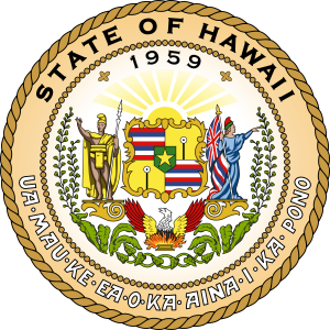 Gran sello del estado de Haw&aacute;i