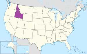 &iquest;D&oacute;nde se encuentra el estado de Idaho?