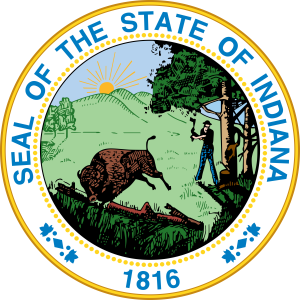 Sello del estado de Indiana