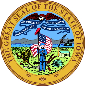 Gran sello del estado de Iowa