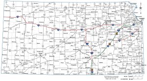 Carreteras del estado de Kansas.