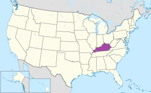 &iquest;D&oacute;nde se encuentra el estado de Kentucky?